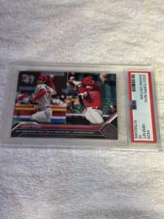 大谷翔平 PSA10 TOPPS ダブルヘッダー 二刀流 エンゼルス 野球カード
