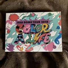 AAA DOME TOUR 2018 COLOR A LIFE DVDのサムネイル