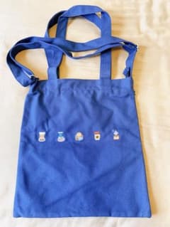 Littdlework 台湾ブランド　刺繍帆布バッグ　キャンバスバッグのサムネイル