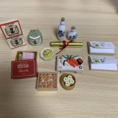 ♡*〜様 ミニチュア御歳暮・酒樽・中華セットのサムネイル