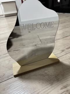 ウェルカムミラー ウェーブ ミラー 結婚式 ウェルカムスペースのサムネイル