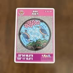 マンホールカード 愛媛県 西条市