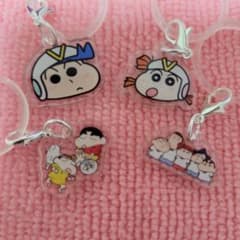 Shin-chan Marker Keychain (4 types) - Crayon Shin-chan