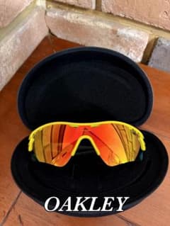 OAKLEY GOLF ゴルフ サングラス イエロー オレンジミラーレンズ OAKLEY GOLF ゴルフ サングラス イエロー オレンジミラーレンズ - メルカリ