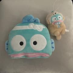 ハンギョドン2点セット　ポーチ、ぬいぐるみ