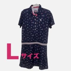 GOLF ENGLAND 花柄ワンピース Lサイズのサムネイル