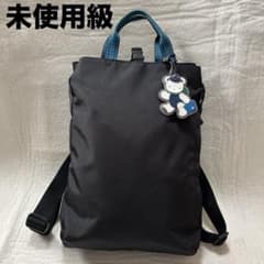 未使用級【ROOTOTE✖️familiar】コラボ リュック チェック チャーム