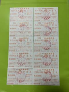 一畑山薬師寺 入浴券のサムネイル