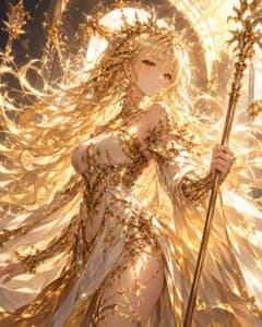 こ*ん様 イラスト ゴールドエンジェル紙沢光a4ポスター額付きレア