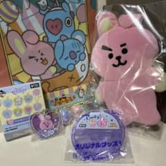최종 가격! BTS BT21 COOKY 펜 케이스 · 감자 뚜껑 등 5 점 SET