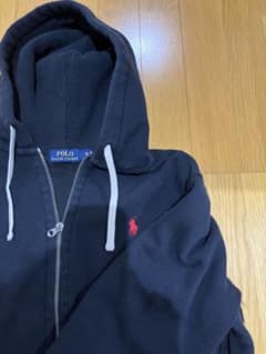 POLO RALPH LAUREN ジップアップパーカー ブラック Mのサムネイル