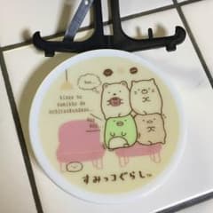 스미코구라시 비매품 미니 플레이트 키디랜드 한정 카페