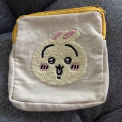 ♡ 匿名配送 ♡ ちいかわ もこもこポーチ ガチャ うさぎ ガチャのサムネイル