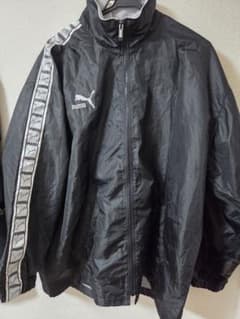 希少 OLD PUMAプーマトラックジャケットヒットユニオン製 O 希少XOサイズ】PUMA プーマ トラックジャケット ヒットユニオン製 黒