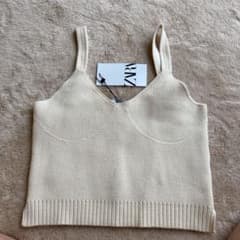 ZARA ザラ　ニット　キャミソールのサムネイル