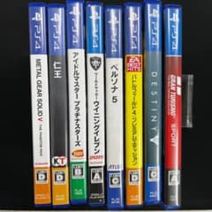 PS4 소프트 정리 판매 8 개