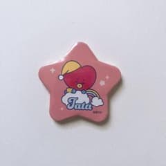 BT21 TATA 星型缶バッジ