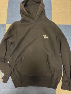 Stüssy ブラック プルオーバー パーカーMサイズのサムネイル