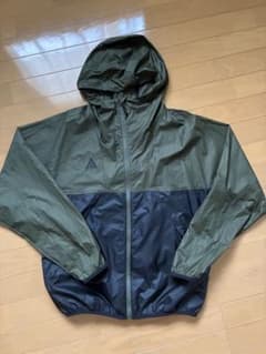 NIKE ACG ナイロンジャケット カーキ ネイビー Sのサムネイル