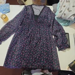 L.A. 花柄ロングワンピースのサムネイル