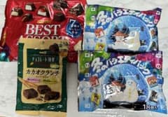 meito·meiji 초콜릿 과자 포장 세트