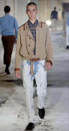 DRIES VAN NOTEN 本人期 ブリーチデニムパンツ - メルカリ