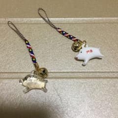 干支 ストラップ イノシシのサムネイル