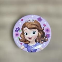 非売品 ちいさなプリンセスソフィア 缶バッジ - メルカリ
