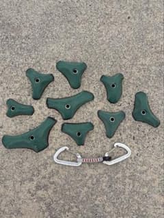 Climbing hold set (Detroit holds)