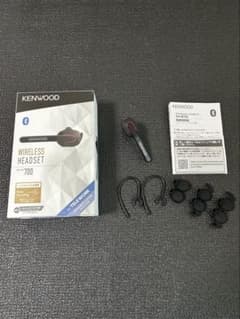 動作美品！KENWOOD ワイヤレスヘッドセット KH-M700 付属品多数 動作美品！KENWOOD ワイヤレスヘッドセット KH-M700 付属品多数 - メルカリ