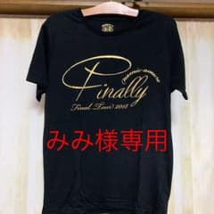 安室奈美恵ツアーTシャツ Finallyのサムネイル