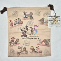 ディズニー　巾着　35周年限定のサムネイル