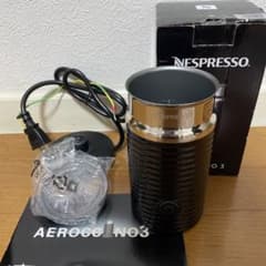 断捨離特価！ネスプレッソ　エアロチーノ　新品未使用のサムネイル