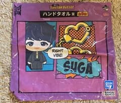 BANDAI TinyTAN Butter 핸드 타올 BTS SUGA