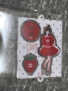 イコラブ =LOVE 佐々木舞香 とくベチュ、して アクリルキーホルダー