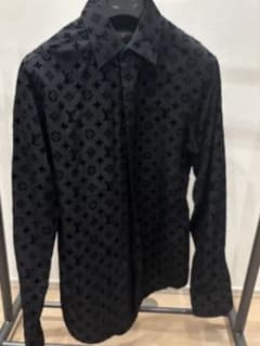 LOUIS VUITTON ミニ・モノグラム シルク イブニングシャツ - メルカリ