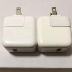 アップルiPhone純正充電器2個セット12Wのサムネイル