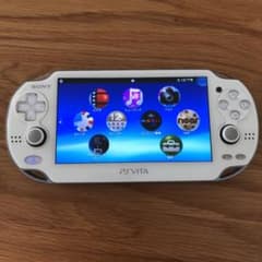 PlayStation®Vita クリスタル・ホワイト Wi-Fi PCH-1…のサムネイル