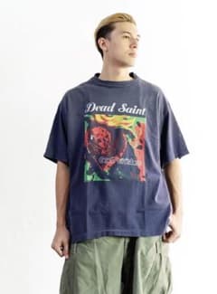 サナ着用同デザイン※半袖 セントマイケル ネイビー Tシャツ XL - メルカリ