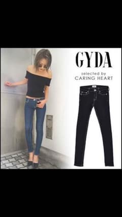 GYDA 黒 ジーンズ パンツ デニム ジェイダのサムネイル