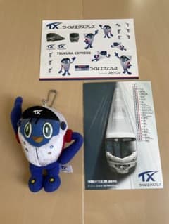 【つくばエクスプレス】スピーフィキーホルダー　シール　ポストカードのサムネイル