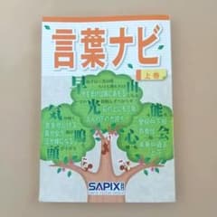 サピックスSAPIX 言葉ナビ 上巻 - メルカリ
