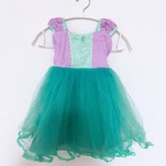 アリエル コスプレ 衣装 キッズ ディズニー 110のサムネイル