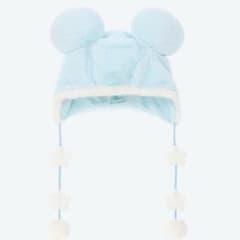 ディズニー　ミッキー　ファンキャップ　水色　星型ポンポンのサムネイル