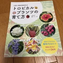 トロピカルプランツの育て方 : 初めてでもできる栽培プロセスつき : 果樹と花…のサムネイル