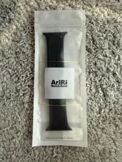 【新品】AriRi Apple Watch バンド ラバー グラファイトのサムネイル