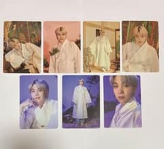 BTS ダルマジュン 2021 ミニフォト SUGA ユンギ 7枚 - メルカリ