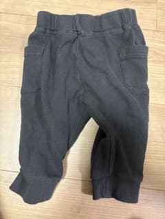 ワッフルパンツ ブラック 80cmのサムネイル