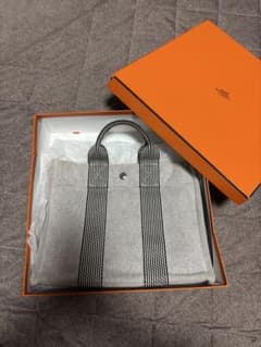 エルメス トートバッグ フールトゥ PM キャンバス グレーのサムネイル