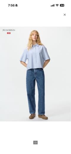UNIQLO バギージーンズ 29/73.5cm 値下げのサムネイル